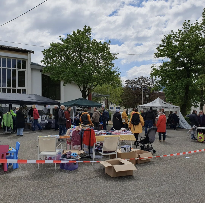 1. Wanderflohmarkt erfolgreich