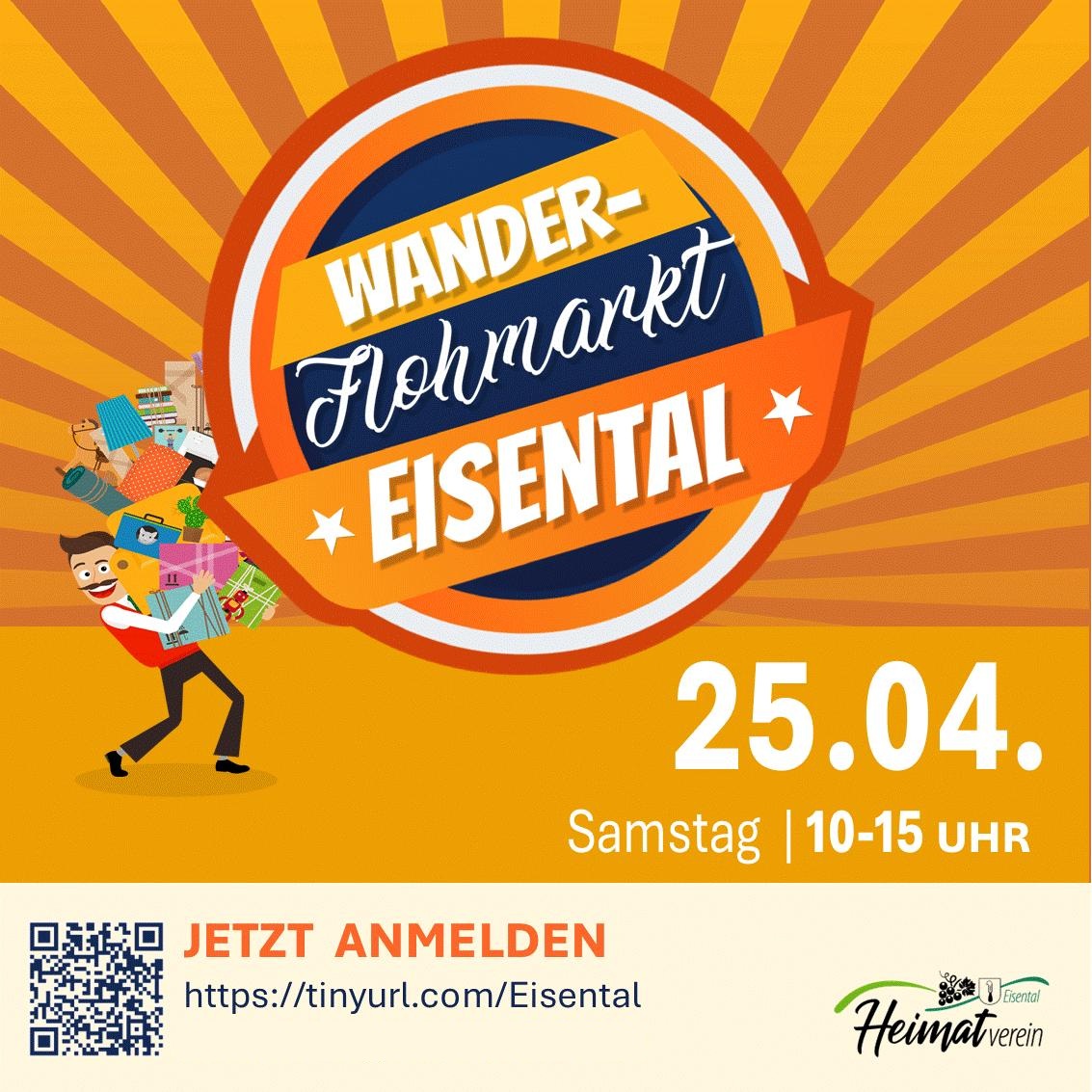 Anmeldephase zum Wanderflohmarkt gestartet